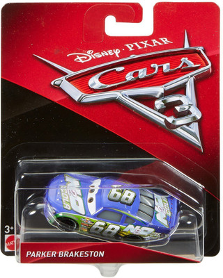 Hot Wheels Disney 1:55 Die Cast Pixar Car 3 Parker Brakeston Models(Purple)