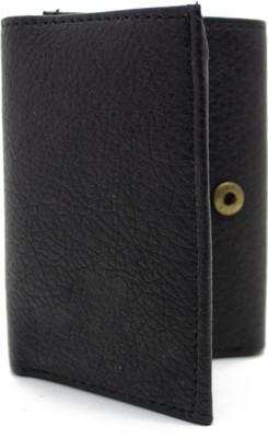 NIetz Girls Black Genuine Leather Wallet(4 Card Slots)