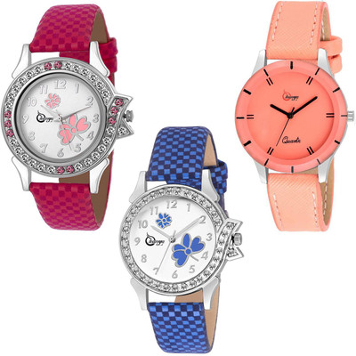 shunya SF321323605 Woman Multi Color Analog Watch For Combo Pack-3 Watch - For Women
shunya SF321323605 Woman Multi Color Analog Watch For Combo Pack-3 Watch - For Women