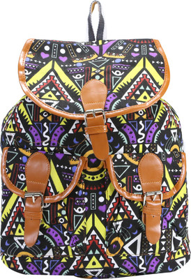 Desence Stylish Casual College Backpack For Girl's 5 L Backpack(Yellow)