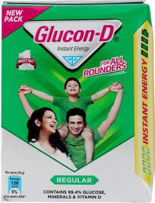 Glucon-D Regular Energy Drink(Plain Flavored)