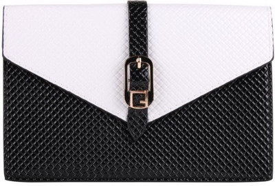Vangoddy Hand-held Bag(Black, White)