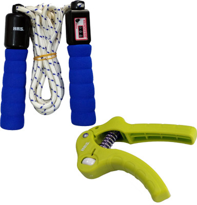 HRS Strength Combo (HG-109 Hand Grip,Pack of 2 + SR-131 Skipping Rope) Gym & Fitness Kit
HRS Strength Combo (HG-109 Hand Grip,Pack of 2 + SR-131 Skipping Rope) Gym & Fitness Kit