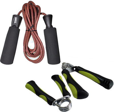 HRS Strength Combo (HG-111 Hand Grip,Pack of 2 + SR-127 Skipping Rope) Gym & Fitness Kit
HRS Strength Combo (HG-111 Hand Grip,Pack of 2 + SR-127 Skipping Rope) Gym & Fitness Kit
