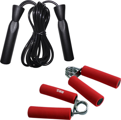 HRS Strength Combo (HG-102 Hand Grip,Pack of 2 + SR-133 Skipping Rope) Gym & Fitness Kit
HRS Strength Combo (HG-102 Hand Grip,Pack of 2 + SR-133 Skipping Rope) Gym & Fitness Kit