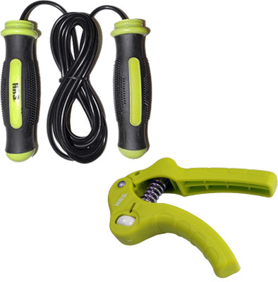 HRS Strength Combo (HG-109 Hand Grip,Pack of 2 + SR-129 Skipping Rope) Gym & Fitness Kit
HRS Strength Combo (HG-109 Hand Grip,Pack of 2 + SR-129 Skipping Rope) Gym & Fitness Kit