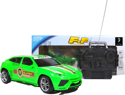 Jack Royal 1:20 Radio F&F Control Remote Car Green Hatch.(Green)