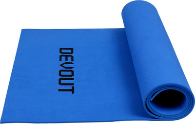 Devout Blue With Strap Black, Blue 4 mm Yoga Mat