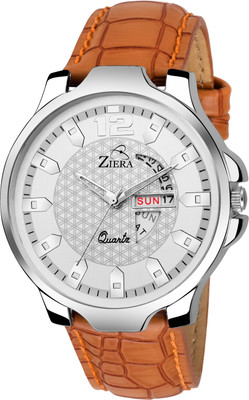 Ziera ZR7070 Leather Strap DAY & Date Boy's watch Watch - For Men