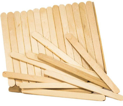 Sakshi Enterprises 200 Pc Natural Wooden Ice Cream Sticks, Candy Stick For HobbyCrafts, Project Work, Scrapbooking & DIY Crafts, Pen Stand 
Sakshi Enterprises 200 Pc Natural Wooden Ice Cream Sticks, Candy Stick For HobbyCrafts, Project Work, Scrapbooking & DIY Crafts, Pen Stand