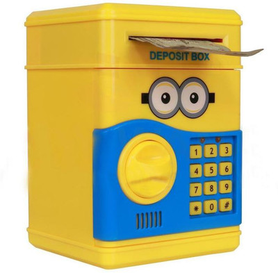 Nightstar Kids Money Bank Coin Bank(Yellow) 
Nightstar Kids Money Bank Coin Bank(Yellow)