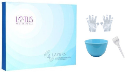 Lotus Professional 4 Layers Anti Ageing Facial Kit + Mixing Bowl + Brush + 1 Pair Gloves(Set of 1)
Lotus Professional 4 Layers Anti Ageing Facial Kit + Mixing Bowl + Brush + 1 Pair Gloves(Set of 1)