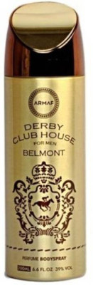 Armaf Derby Club House Belmont For Men Perfume Body Spray - For Men(200 ml)