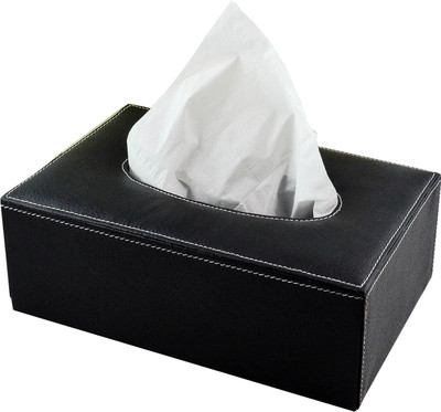 State of the Art 1 Compartments Leatherette Tissue Box Holder Contrast Stitch(Black)
State of the Art 1 Compartments Leatherette Tissue Box Holder Contrast Stitch(Black)