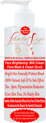 FANTASIZE Face Brightening Flawless Skin, Anti-Tan Milk Cream Face-wash Scrub(100 ml)
FANTASIZE Face Brightening Flawless Skin, Anti-Tan Milk Cream Face-wash Scrub(100 ml)