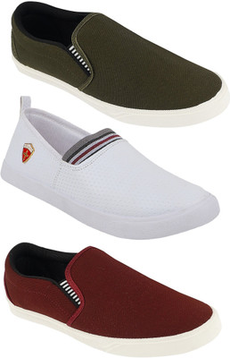 Pexlo Combo Pack of 3 Casual Shoes (Loafers and Moccasins Shoes) Casuals For Men(Multicolor
Pexlo Combo Pack of 3 Casual Shoes (Loafers and Moccasins Shoes) Casuals For Men(Multicolor