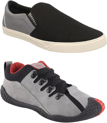 Chevit Combo Pack of 2 Casual & Sports Shoes (Loafers and Running Shoes) Casuals For Men(Multicolor
Chevit Combo Pack of 2 Casual & Sports Shoes (Loafers and Running Shoes) Casuals For Men(Multicolor