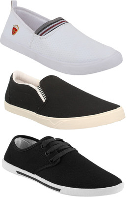 Pexlo Combo Pack of 3 Casual Shoes (Sneakers and Loafers Shoes) Casuals For Men(Multicolor
Pexlo Combo Pack of 3 Casual Shoes (Sneakers and Loafers Shoes) Casuals For Men(Multicolor