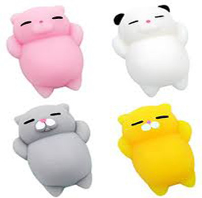 Aji Kawaii Slow Rising Squishy Squeezen Cute Cats Mini Fidget Toy Stress Reliever Kids Toy Gift (white,pink,yellow and grey ) - 34 mm(Multicolor)
Aji Kawaii Slow Rising Squishy Squeezen Cute Cats Mini Fidget Toy Stress Reliever Kids Toy Gift (white,pink,yellow and grey ) - 34 mm(Multicolor)