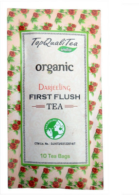 Top Quali Tea Organic Darjeeling First Flush Tea (10 individually wrapped handmade leaf tea bags) Black Tea Bags(10, Pouch)
Top Quali Tea Organic Darjeeling First Flush Tea (10 individually wrapped handmade leaf tea bags) Black Tea Bags(10, Pouch)