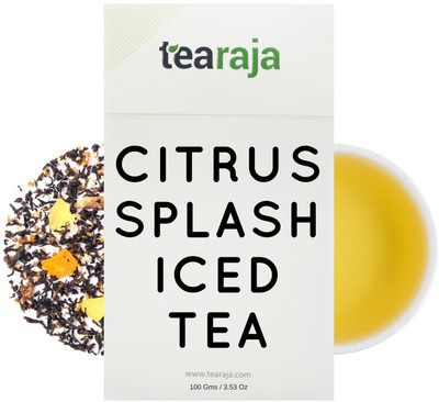 Tearaja Citrus Splash Iced Tea Orange, Lemon Iced Tea Box(100 g)