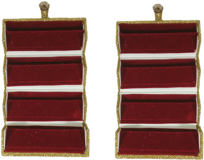 Addyz Pack of 2 Pieces women men New Gold Earring Mini Folder Travel Storage case Jewellery Vanity Box Jewellery Vanity Box(Gold)
Addyz Pack of 2 Pieces women men New Gold Earring Mini Folder Travel Storage case Jewellery Vanity Box Jewellery Vanity Box(Gold)