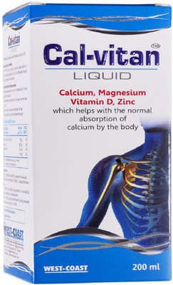 West Coast Cal-vitan liquid, 200ml(200 ml)