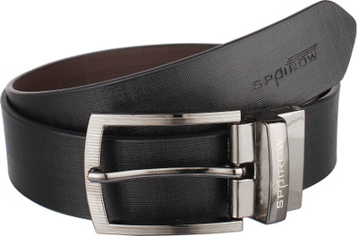 Spairow Men Formal Black Genuine Leather Reversible Belt
Spairow Men Formal Black Genuine Leather Reversible Belt
