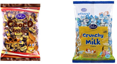 Oshon Choco Eclair & Crunchy Milk Pouch Combo (Pack of 2) Milk Cream Candy(Pack of 2)
Oshon Choco Eclair & Crunchy Milk Pouch Combo (Pack of 2) Milk Cream Candy(Pack of 2)