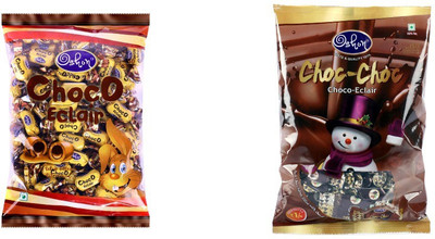 Oshon Choco Eclair & Choc-Choc Pouch Combo (Pack of 2) Milk Cream Candy(Pack of 2)
Oshon Choco Eclair & Choc-Choc Pouch Combo (Pack of 2) Milk Cream Candy(Pack of 2)