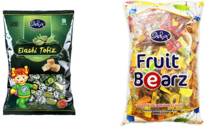 Oshon Elaichi Tofiz & Fruit Bearz Pouch Combo (Pack of 2) Milk Cream Candy(Pack of 2)
Oshon Elaichi Tofiz & Fruit Bearz Pouch Combo (Pack of 2) Milk Cream Candy(Pack of 2)