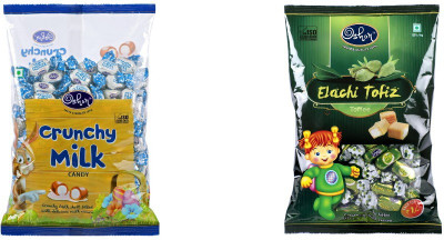 Oshon Crunchy Milk & Elaichi Tofiz Pouch Combo (Pack of 2) Milk Cream Candy(Pack of 2)
Oshon Crunchy Milk & Elaichi Tofiz Pouch Combo (Pack of 2) Milk Cream Candy(Pack of 2)