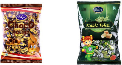 Oshon Choco Eclair & Elaichi Tofiz Pouch Combo (Pack of 2) Milk Cream Candy(Pack of 2)
Oshon Choco Eclair & Elaichi Tofiz Pouch Combo (Pack of 2) Milk Cream Candy(Pack of 2)