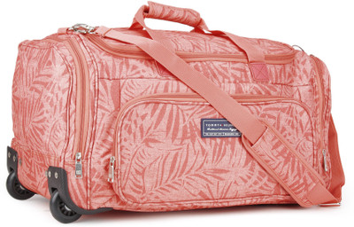 Tommy Hilfiger Sharon Duffel Strolley Bag(Pink)