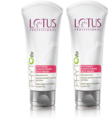 Lotus Professional Phytorx Whitening & Brightening Face Wash (Pack of 2) Face Wash(160 g)
Lotus Professional Phytorx Whitening & Brightening Face Wash (Pack of 2) Face Wash(160 g)