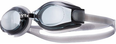 TYR Corrective Optical Swimming Goggles(Black, Grey), Clear;smoke