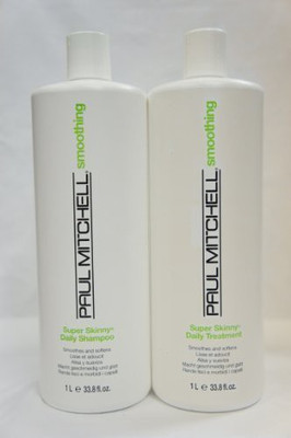Paul Mitchell Smoothing Super Skinny Daily Shampoo And Daily Treatment(999.59 ml)