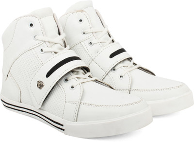 Zixer Rock The Floor Imported Dancing shoes Sneakers For Men(White, Black