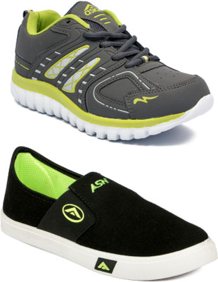 Asian Walking Shoes,Running Shoes,Gym Shoesm,Loafers,Sneakers,training Shoes,Men Combos Running Shoes For Men(Multicolor
Asian Walking Shoes,Running Shoes,Gym Shoesm,Loafers,Sneakers,training Shoes,Men Combos Running Shoes For Men(Multicolor