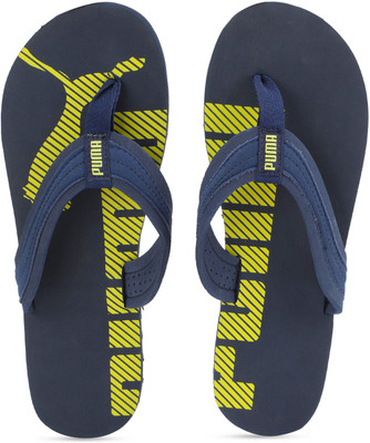 Puma Rapid IDP Flip Flops, Blue depths-nrgy yellow