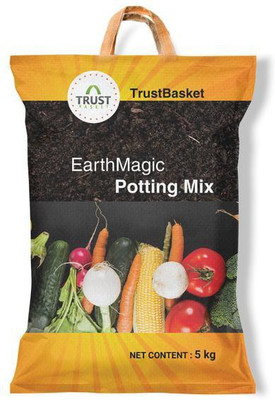 TrustBasket Premium Enriched Organic Earth Magic Potting Soil Mix Fertilizer for Plants - 5Kg Soil Manure(5 kg Powder)
TrustBasket Premium Enriched Organic Earth Magic Potting Soil Mix Fertilizer for Plants - 5Kg Soil Manure(5 kg Powder)