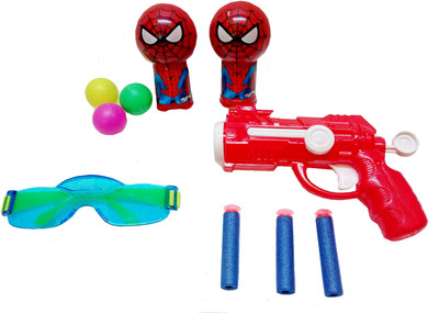 TALKING GANESHA Spiderman 2 in 1 Shoot Gun with Smart Sun Googles toy for kids(Multicolor)
TALKING GANESHA Spiderman 2 in 1 Shoot Gun with Smart Sun Googles toy for kids(Multicolor)