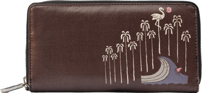 portlee Women Casual Brown Artificial Leather Wallet(8 Card Slots), Printed
portlee Women Casual Brown Artificial Leather Wallet(8 Card Slots), Printed