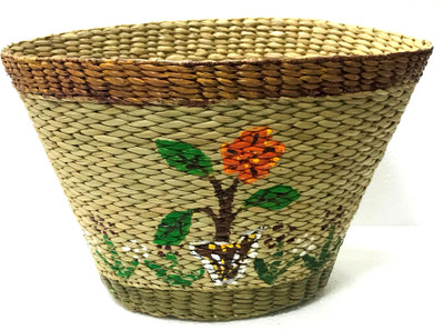 sanskritindia Cane Woven Dreamcatcher Basket With Beautiflly Emblieshed Multipurpose Bag(Beige, 1 L)
sanskritindia Cane Woven Dreamcatcher Basket With Beautiflly Emblieshed Multipurpose Bag(Beige, 1 L)