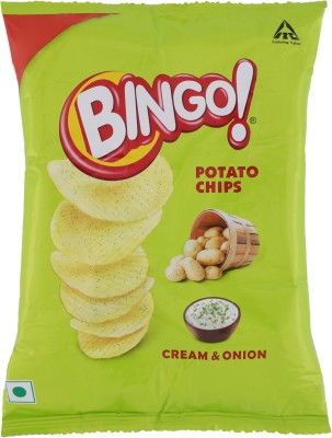 Bingo Yumitos Cream and Onion Potato Chips(52 g)
