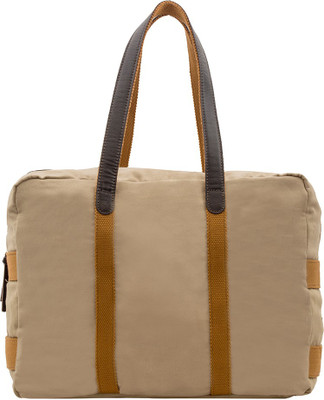 Hidesign FERNWEH 01-CANVAS MELRAN-BEIGE BROWN Travel Duffel Bag(Beige)