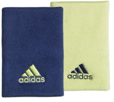 ADIDAS TENNIS WRIST Fitness Band(Blue, Green, Pack of 2)