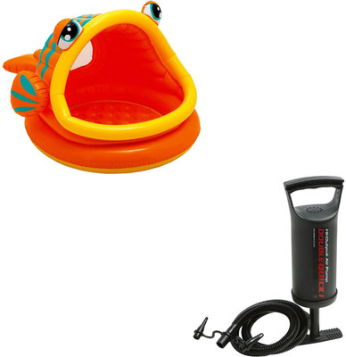 BE YOU OWN LABEL BYOL LAZY FISH BATH TUB POOL WITH PUMP FOR KIDS Inflatable Pool(Orange)
BE YOU OWN LABEL BYOL LAZY FISH BATH TUB POOL WITH PUMP FOR KIDS Inflatable Pool(Orange)