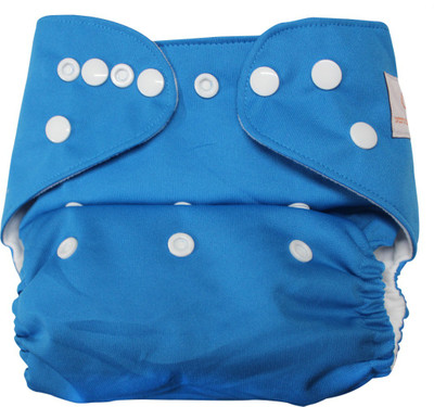 Coddle Baby Pocket Cloth Diaper with 3 Layer Microfibre insert, for the Babies, Blue