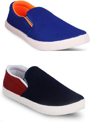 STYLIVO Combo Pack of 2 Loafers For Men's Canvas Shoes For Men(Orange, Maroon, Blue, Navy
STYLIVO Combo Pack of 2 Loafers For Men's Canvas Shoes For Men(Orange, Maroon, Blue, Navy